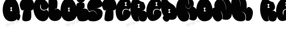 QTCloisteredMonk Regular字体转换